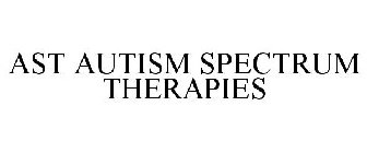 AST AUTISM SPECTRUM THERAPIES