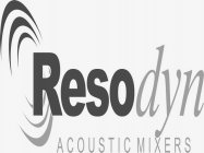 RESODYN ACOUSTIC MIXERS