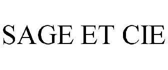 SAGE ET CIE
