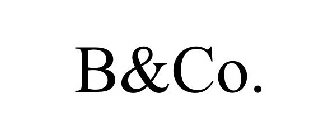 B&CO.