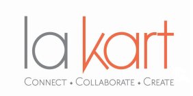 LA KART CONNECT · COLLABORATE · CREATE