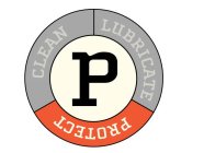 P CLEAN LUBRICATE PROTECT