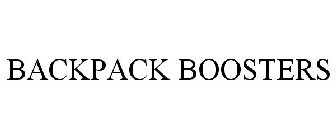 BACKPACK BOOSTERS