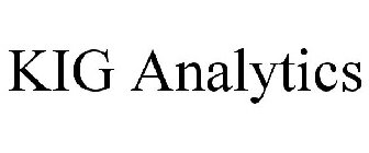 KIG ANALYTICS