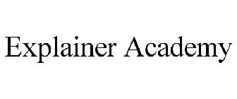 EXPLAINER ACADEMY