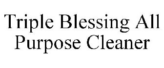 TRIPLE BLESSING ALL PURPOSE CLEANER