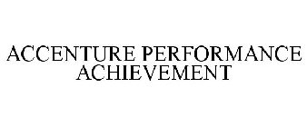 ACCENTURE PERFORMANCE ACHIEVEMENT