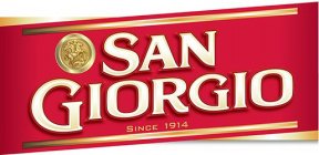 SAN GIORGIO SINCE 1914