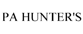 PA HUNTER'S