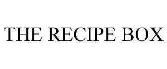 THE RECIPE BOX