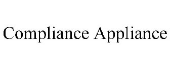 COMPLIANCE APPLIANCE