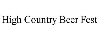 HIGH COUNTRY BEER FEST