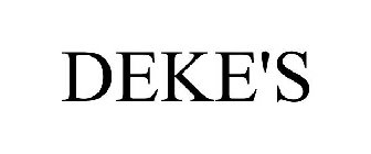 DEKE'S