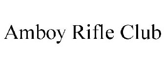 AMBOY RIFLE CLUB