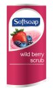 SOFTSOAP WILD BERRY SCRUB