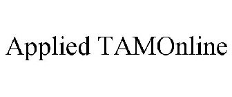 APPLIED TAMONLINE