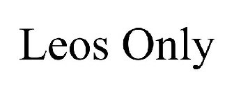 LEOS ONLY