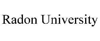 RADON UNIVERSITY