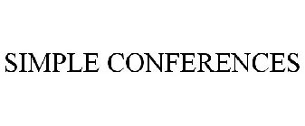 SIMPLE CONFERENCES