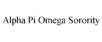 ALPHA PI OMEGA SORORITY