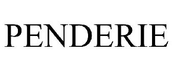 PENDERIE