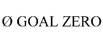 Ø GOAL ZERO