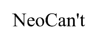 NEOCAN'T