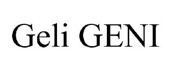 GELI GENI