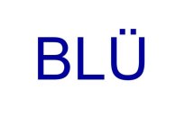 BLÜ