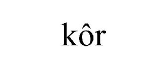 KÔR