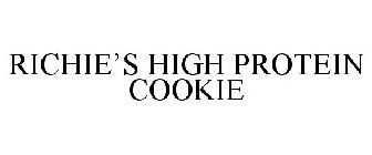 RICHIE'S HIGH PROTEIN COOKIE