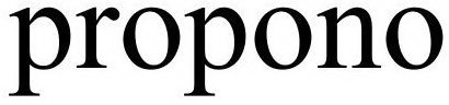 PROPONO