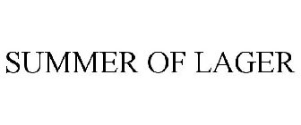 SUMMER OF LAGER