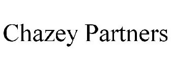 CHAZEY PARTNERS