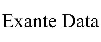 EXANTE DATA