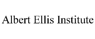 ALBERT ELLIS INSTITUTE