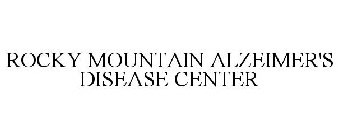 ROCKY MOUNTAIN ALZHEIMER'S DISEASE CENTER