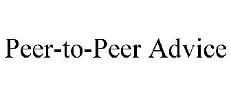 PEER-TO-PEER ADVICE