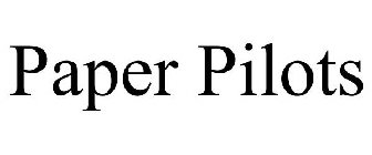PAPER PILOTS