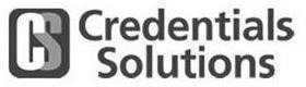 CS CREDENTIALS SOLUTIONS