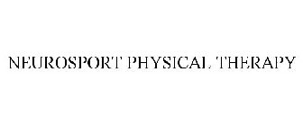 NEUROSPORT PHYSICAL THERAPY