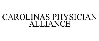 CAROLINAS PHYSICIAN ALLIANCE