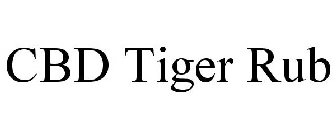 CBD TIGER RUB