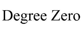 DEGREE ZERO