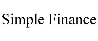 SIMPLE FINANCE