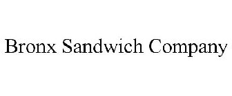 BRONX SANDWICH COMPANY