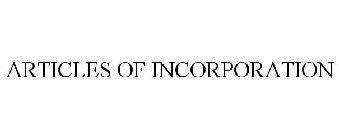 ARTICLES OF INCORPORATION