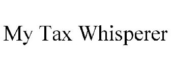 MY TAX WHISPERER