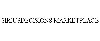 SIRIUSDECISIONS MARKETPLACE