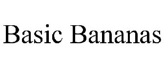 BASIC BANANAS